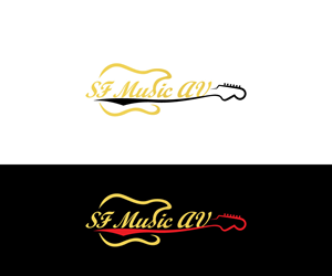 Logo Design by monmon for SF Music, Audio, and Video | Design: #30574052