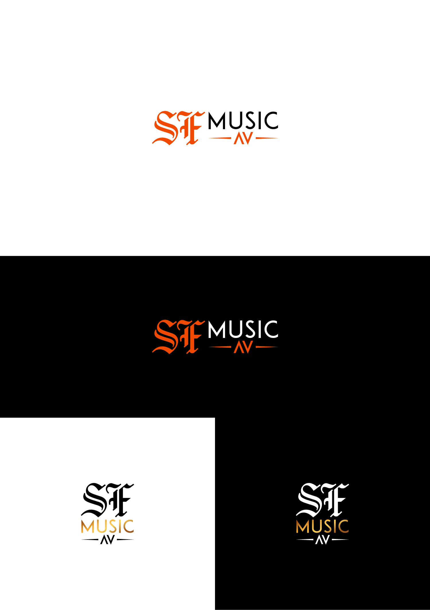Logo Design by Art Punk for SF Music, Audio, and Video | Design #30572546