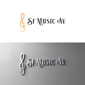 Logo Design by ChicGraphix for SF Music, Audio, and Video | Design: #30581940