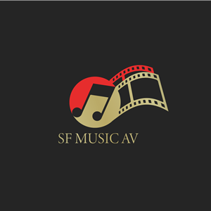Logo Design by Ushan De Silva for SF Music, Audio, and Video | Design: #30569761