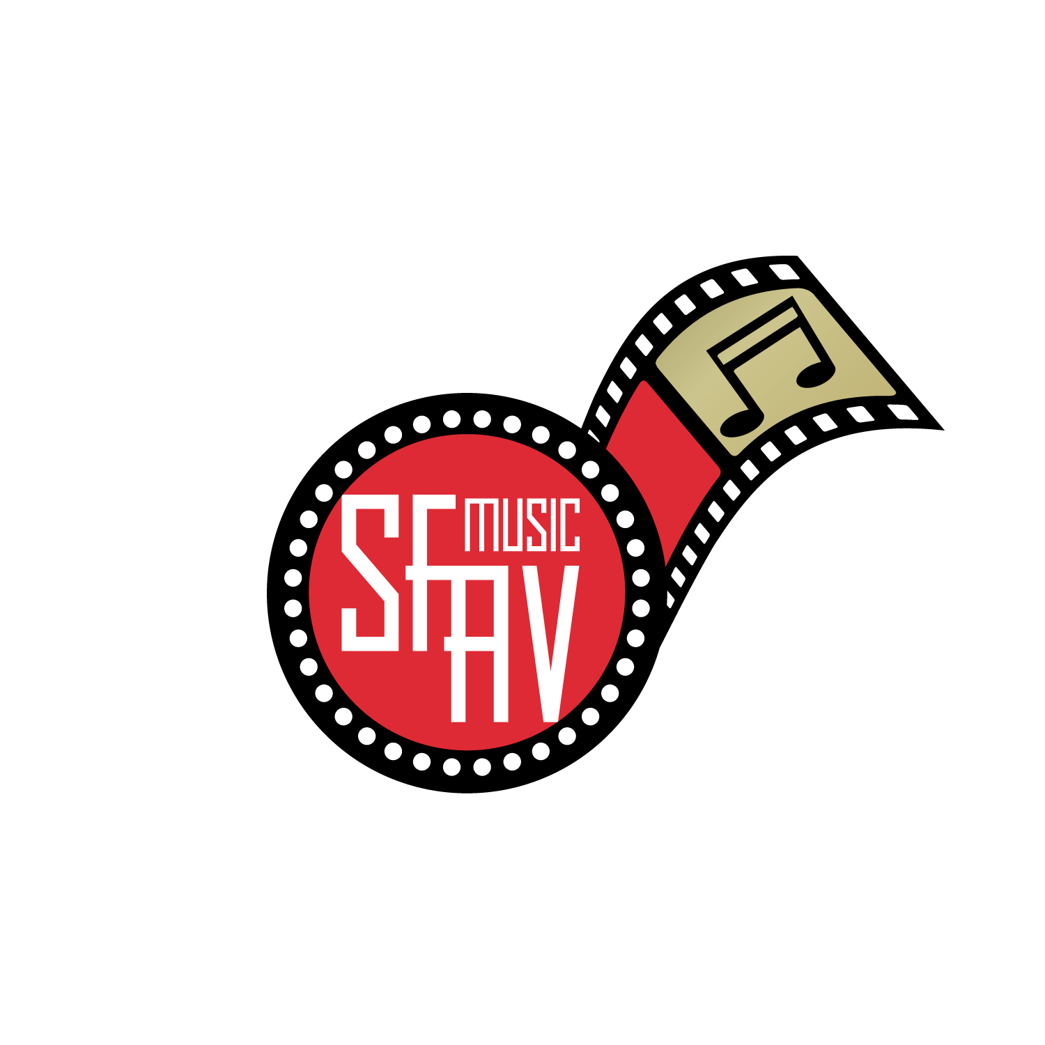 Logo Design by Ushan Thilakasiri for SF Music, Audio, and Video | Design #30581566