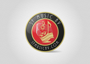 Logo Design by grrssn for SF Music, Audio, and Video | Design: #30579674