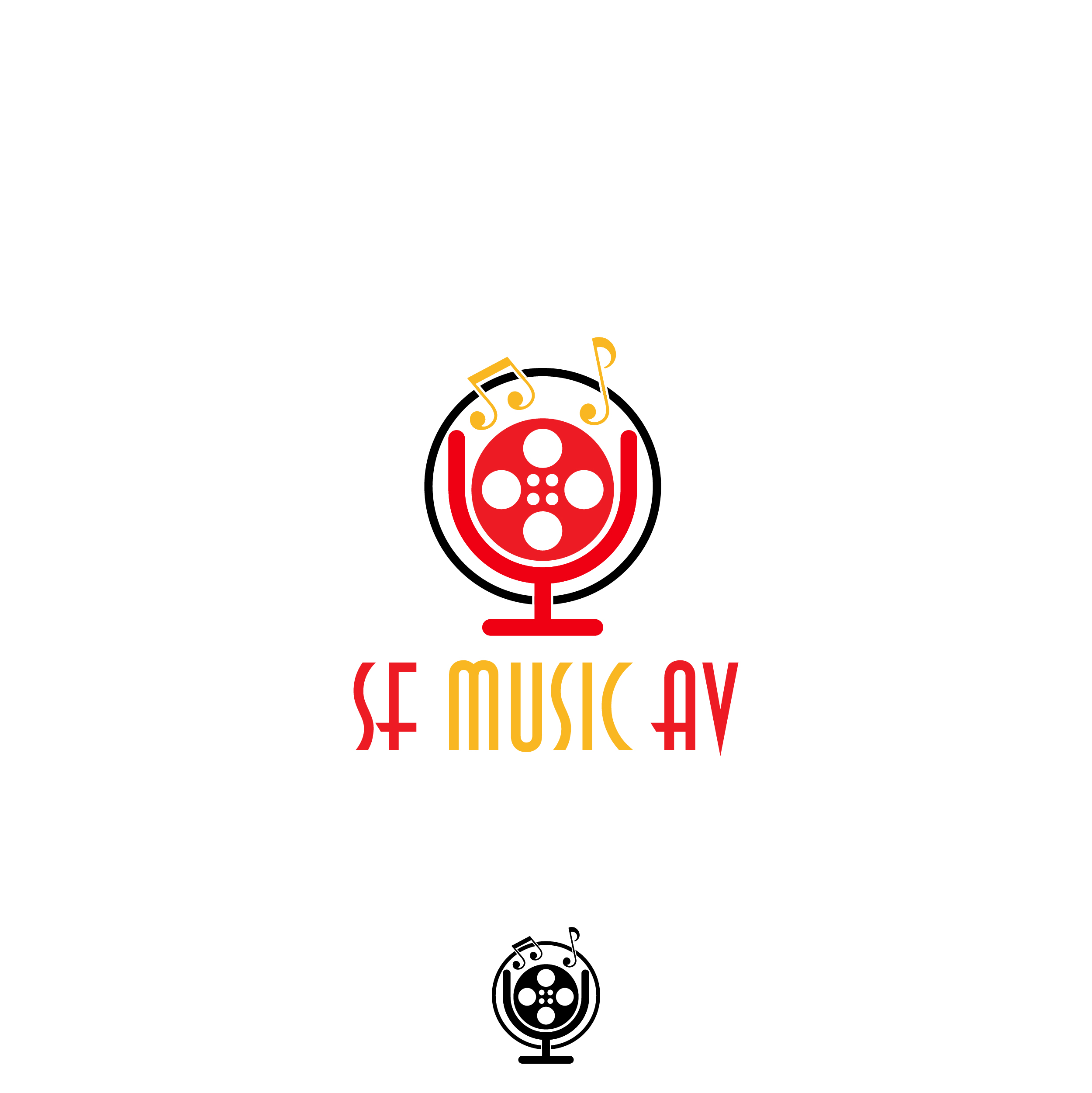 Logo Design by Arun 25 for SF Music, Audio, and Video | Design #30599165