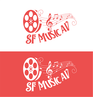 Logo Design by Ad1Fa26 for SF Music, Audio, and Video | Design: #30573154