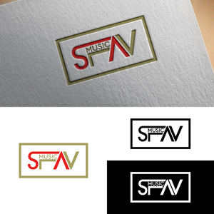 Logo Design by Tangantengen for SF Music, Audio, and Video | Design: #30569019