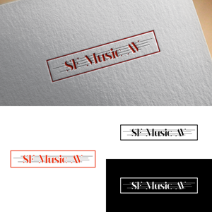 Logo Design by Tangantengen for SF Music, Audio, and Video | Design: #30572904