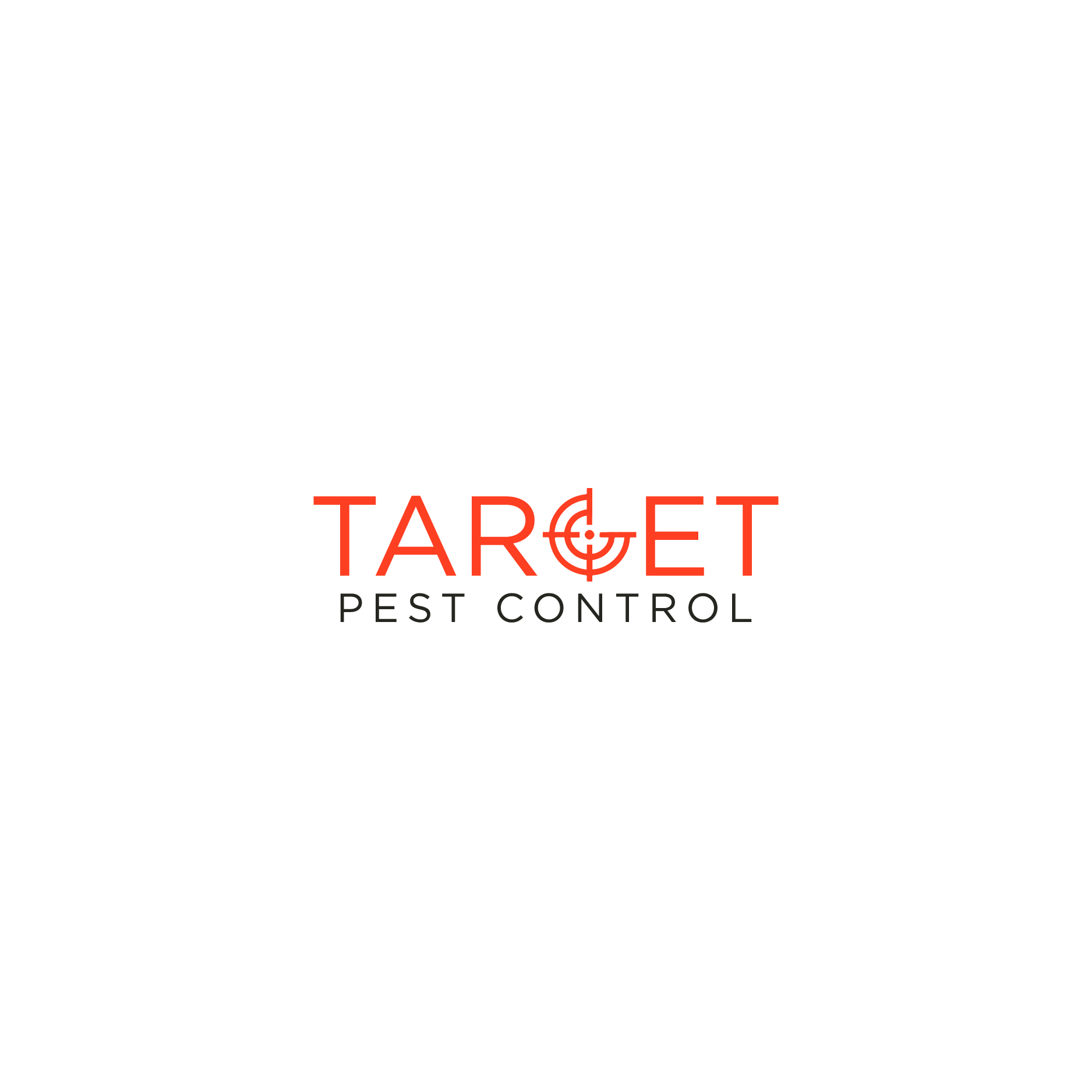 Modern, Serious, Pest Control Logo Design for Target Pest Control by
