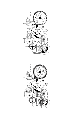 Tattoo Design by vidarshana 2 for this project | Design: #30586862