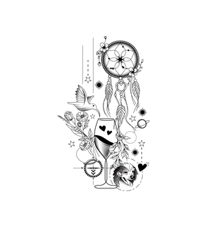 Tattoo Design by vidarshana 2 for this project | Design: #30596330