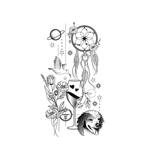 Tattoo Design by vidarshana 2 for this project | Design: #30615959