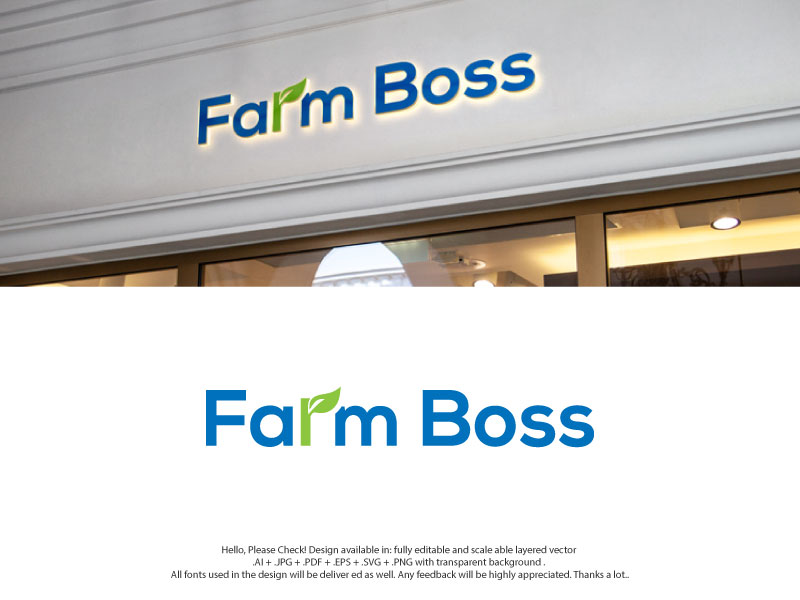 Logo Design by skart for Farm Boss | Design #30576255