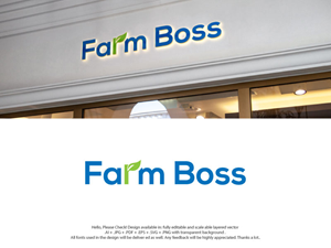 Logo Design by skart for Farm Boss | Design: #30576255