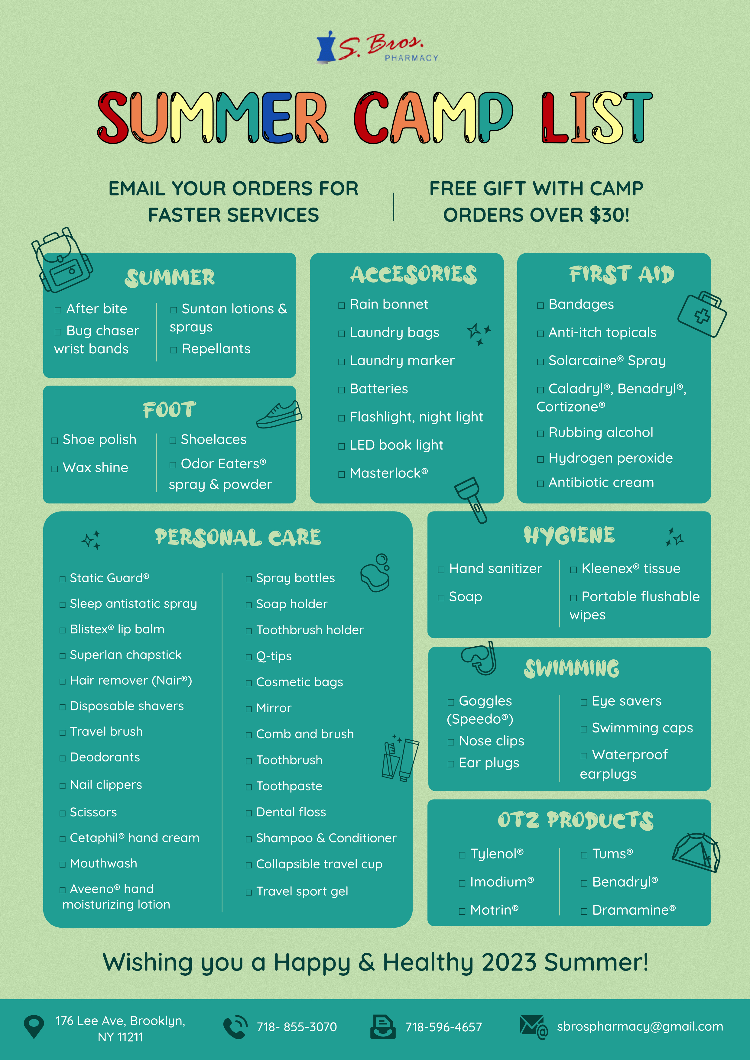 Flyer Design by aistemeleris for S Bros Pharmacy | Design #30580923