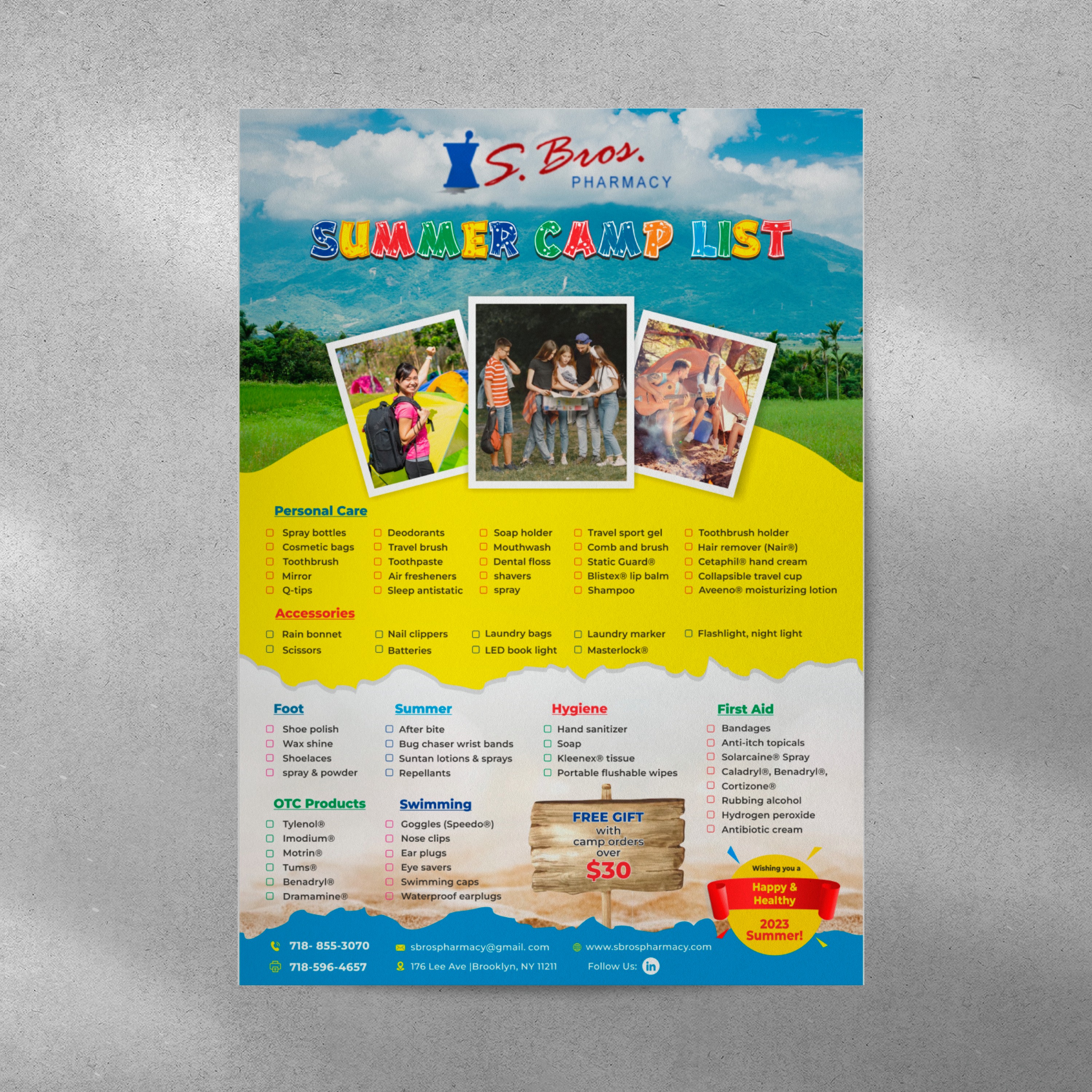 Flyer-Design von KreativeMadz für S Bros Pharmacy | Design #30578514