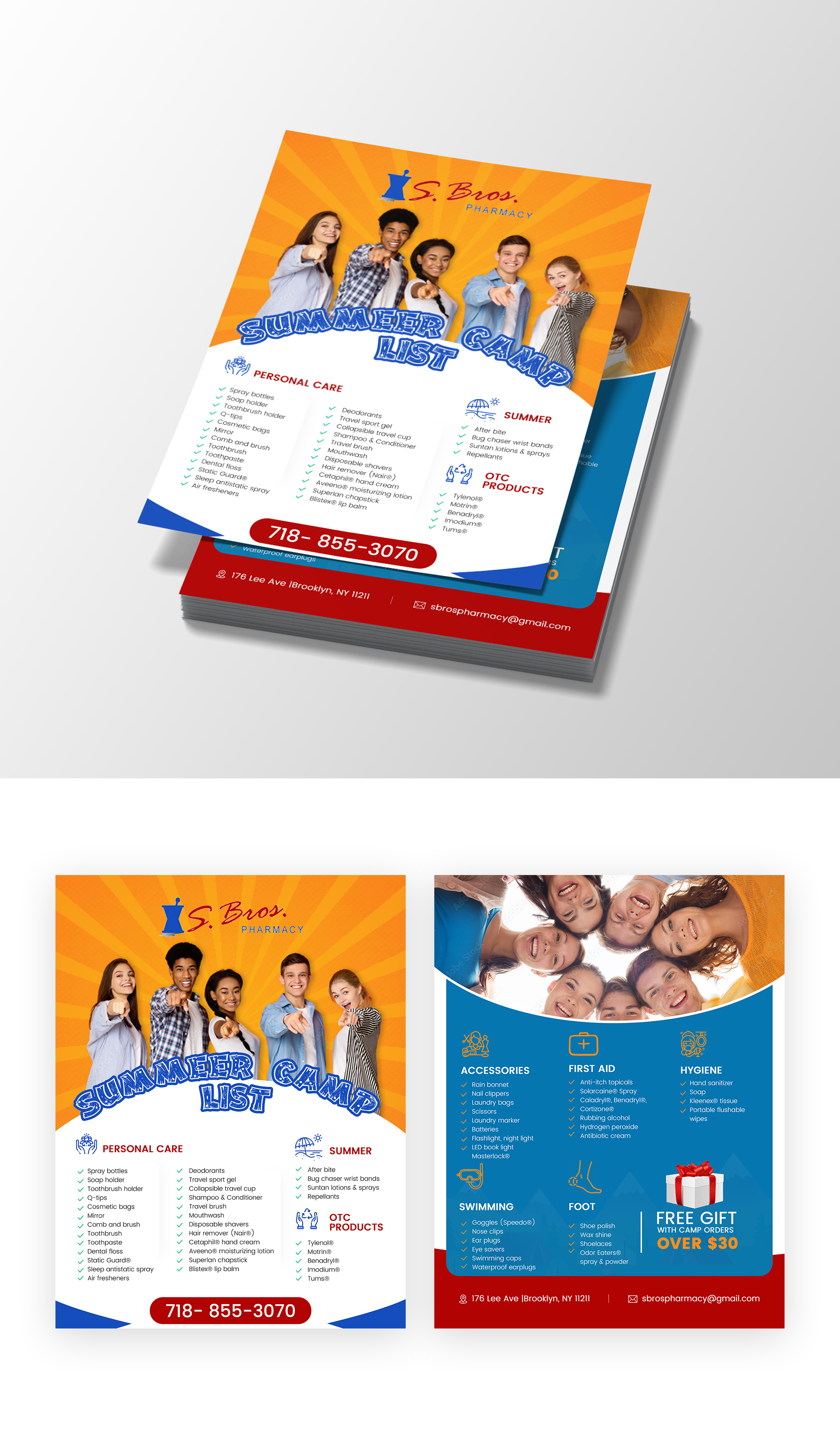 Flyer Design by Design Motion for S Bros Pharmacy | Design #30579672