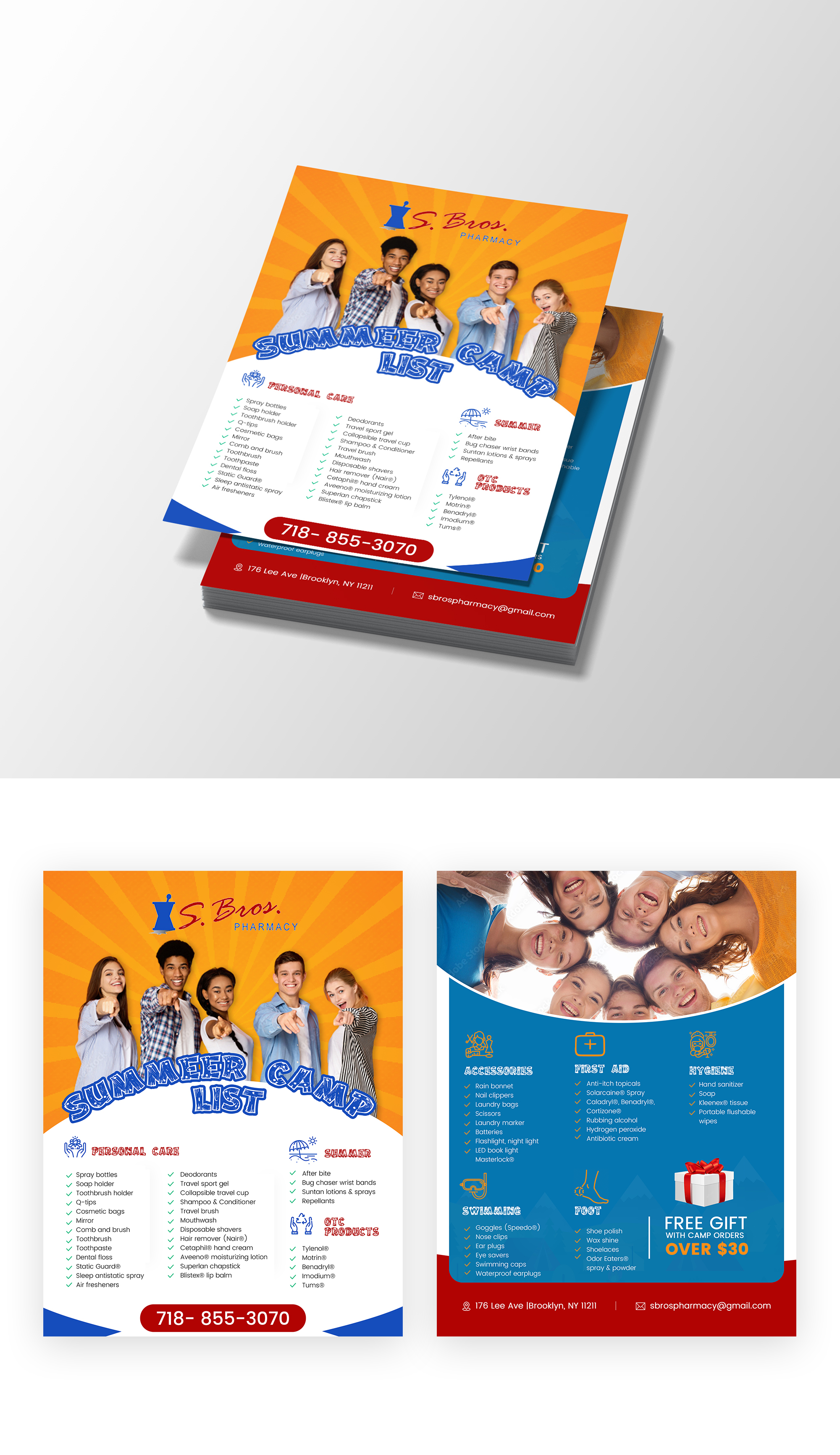 Flyer Design by Design Motion for S Bros Pharmacy | Design #30579677