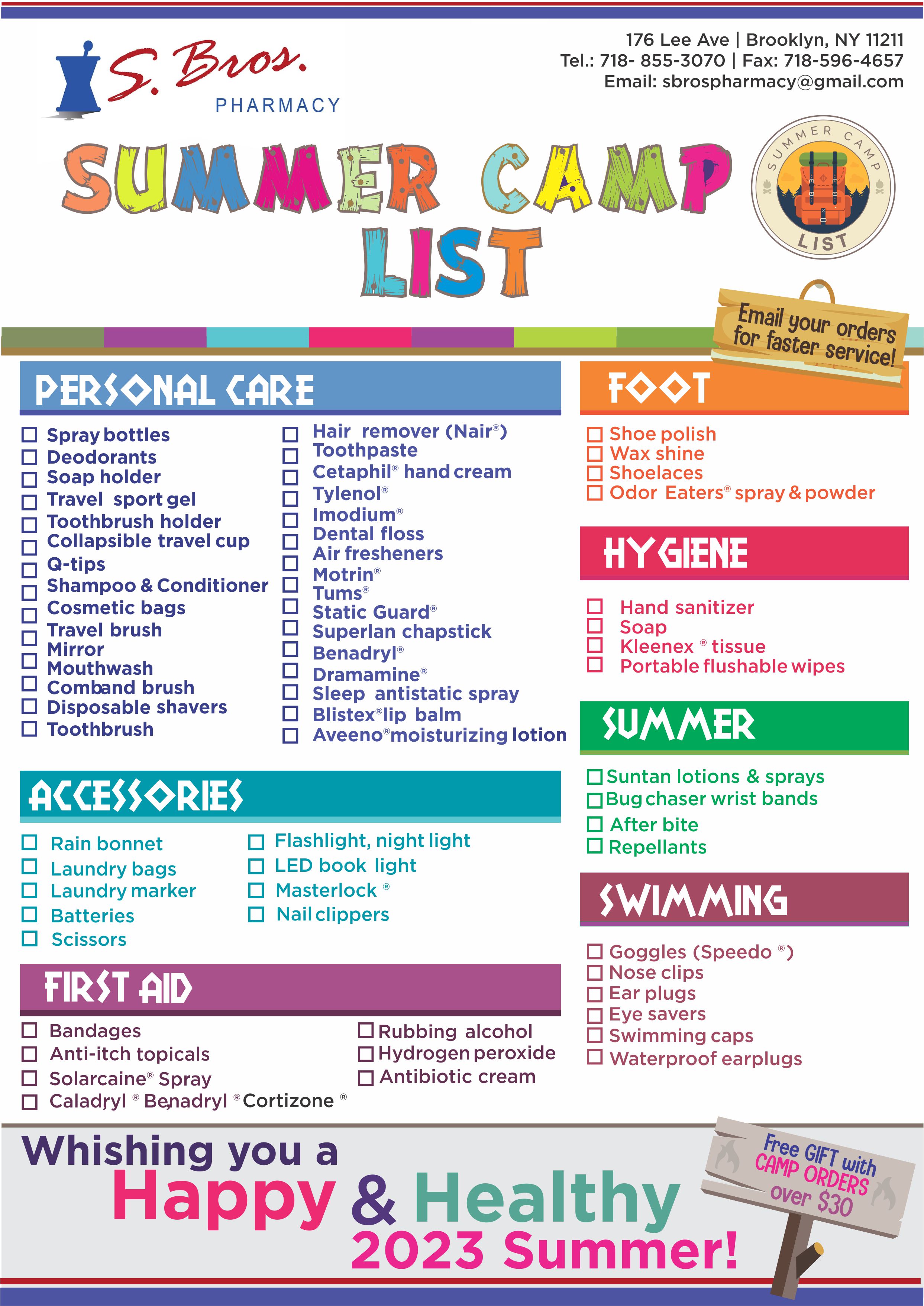 Design de Flyer par S A N T O C I E L O pour S Bros Pharmacy | Design #30594771