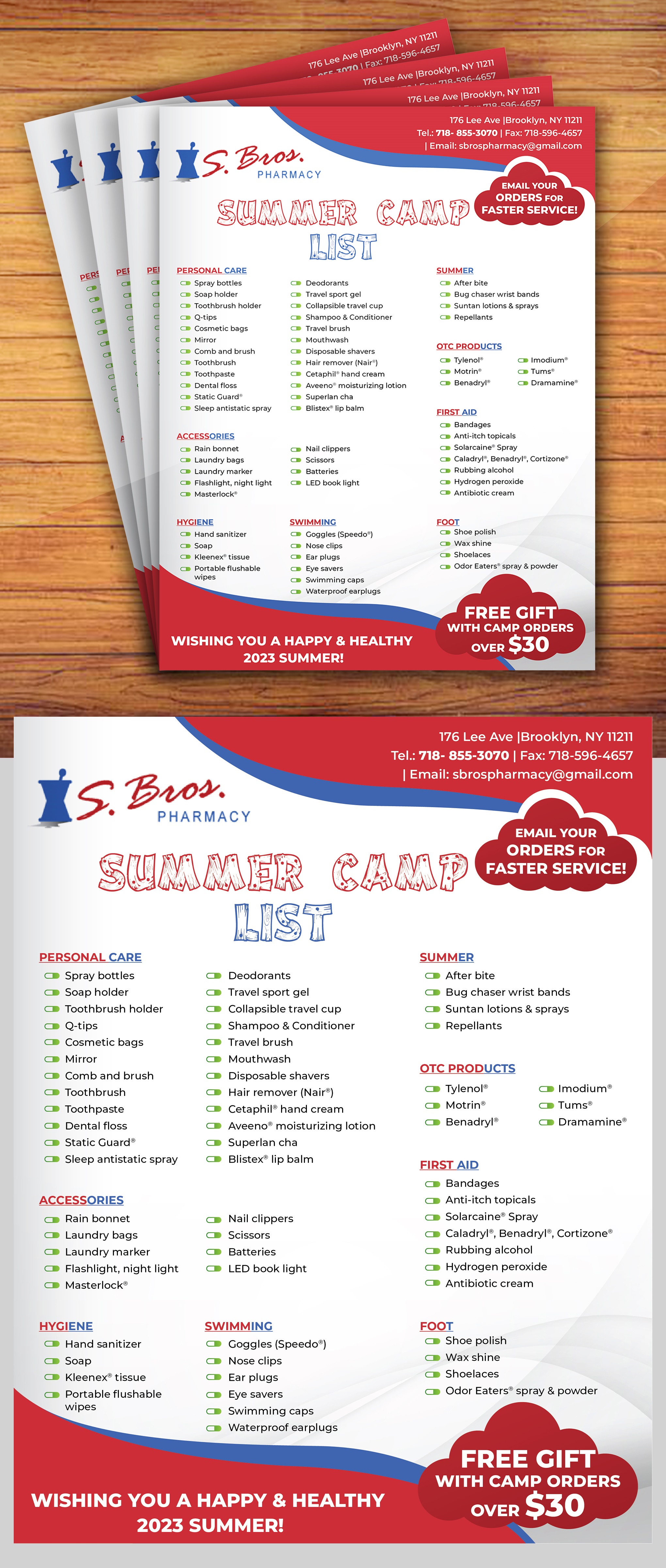 Flyer-Design von creativemood438 für S Bros Pharmacy | Design #30577497