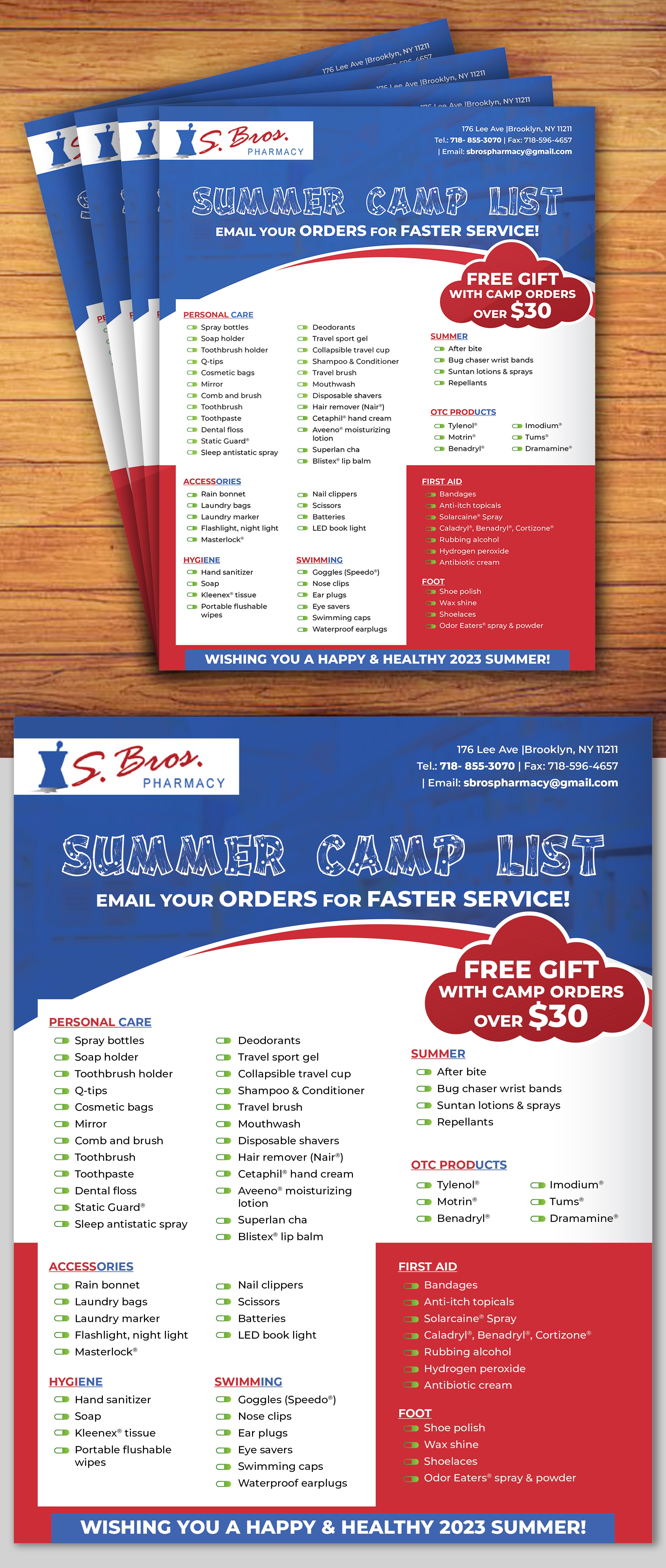 Flyer-Design von creativemood438 für S Bros Pharmacy | Design #30577499