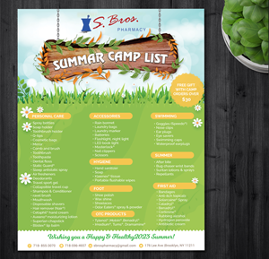 Flyer-Design von alex989 für S Bros Pharmacy | Design: #30578115