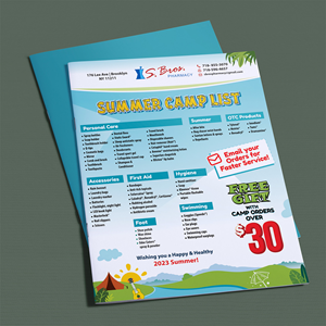 Diseño de Flyer por vdhadse para S Bros Pharmacy | Diseño #30591861