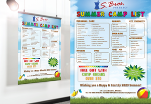 Diseño de Flyer por Impressive Sol para S Bros Pharmacy | Diseño #30586007