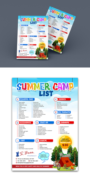 Diseño de Flyer por debdesign para S Bros Pharmacy | Diseño: #30578118
