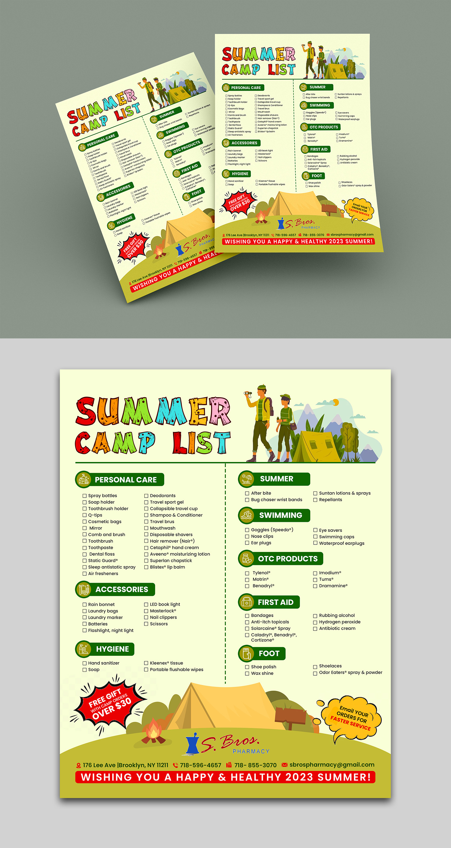 Flyer-Design von debdesign für S Bros Pharmacy | Design #30578793
