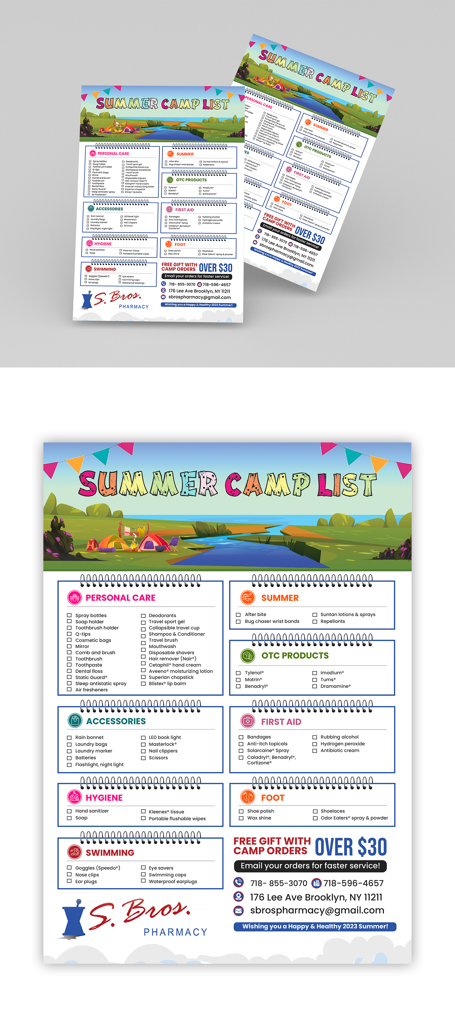 Flyer Design by debdesign for S Bros Pharmacy | Design #30580162