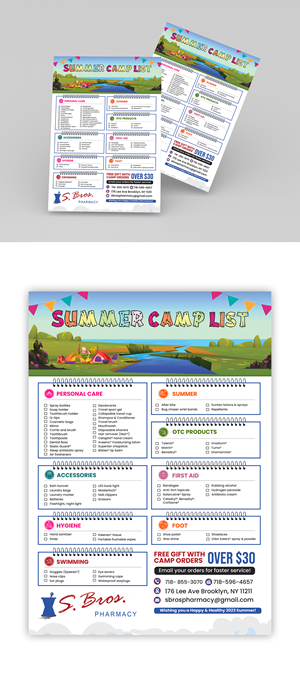 Diseño de Flyer por debdesign para S Bros Pharmacy | Diseño: #30580162