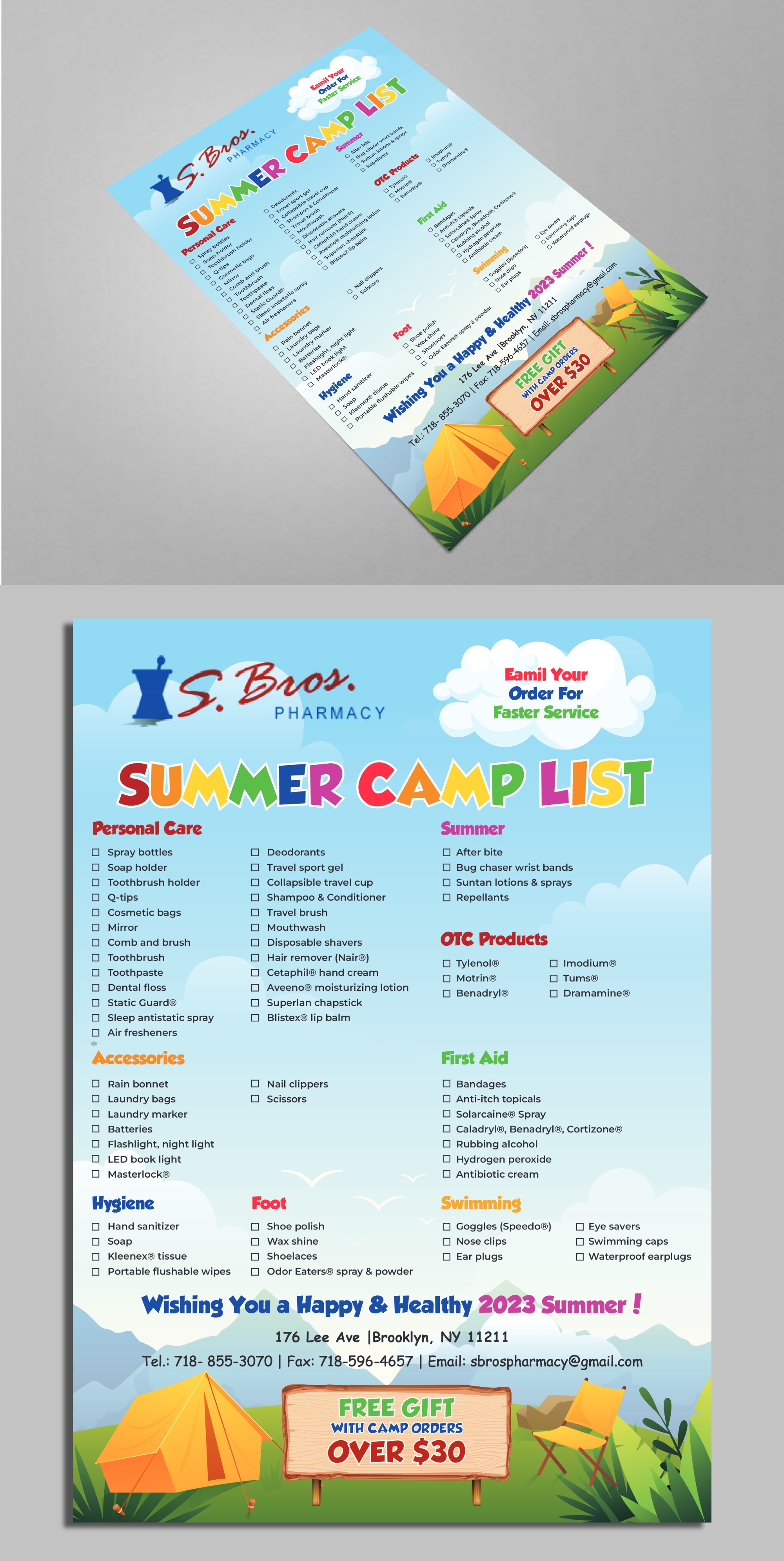 Flyer-Design von ecorokerz für S Bros Pharmacy | Design #30578001