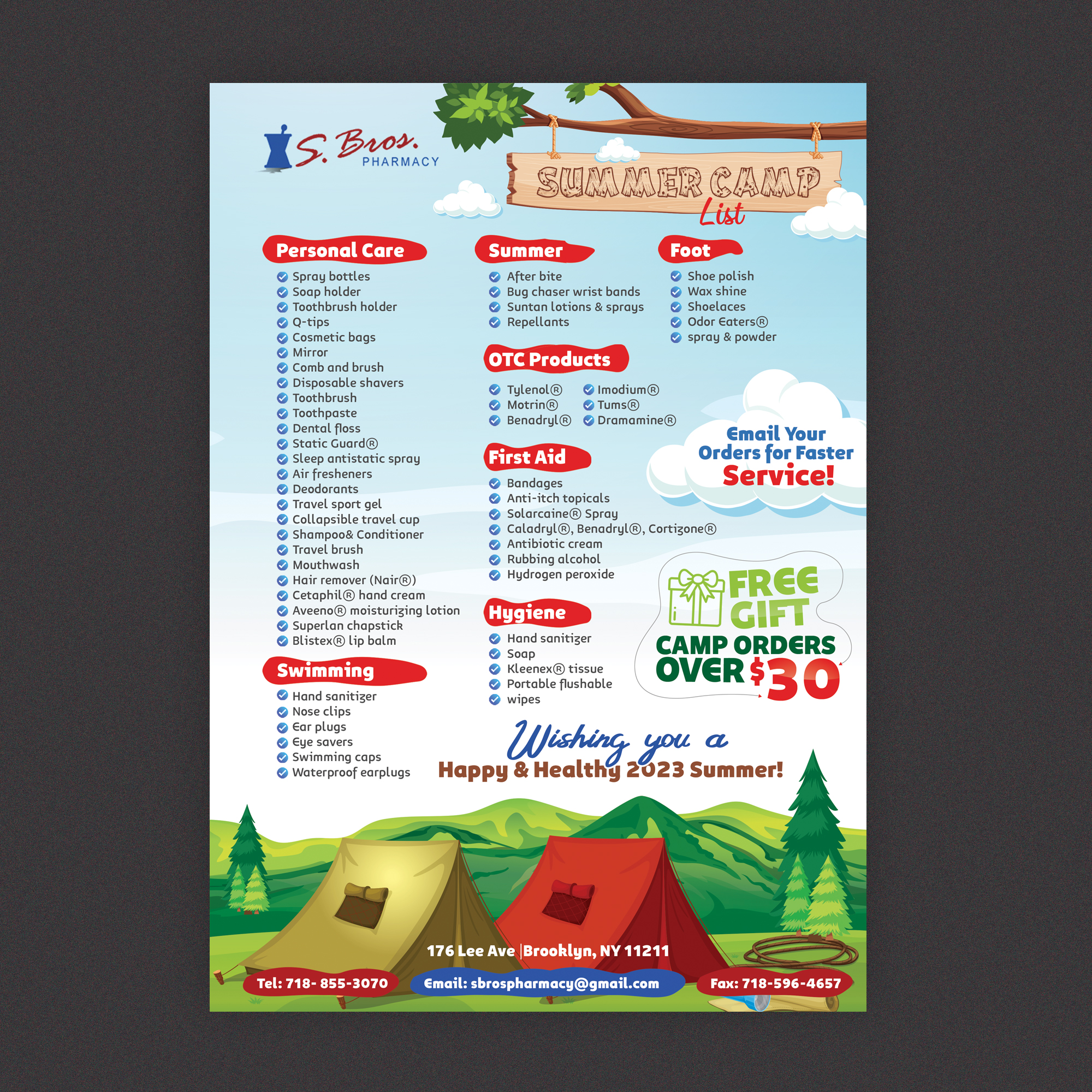 Flyer Design by Stan$oul for S Bros Pharmacy | Design #30576840