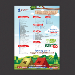 Flyer-Design von Stan$oul für S Bros Pharmacy | Design: #30576840