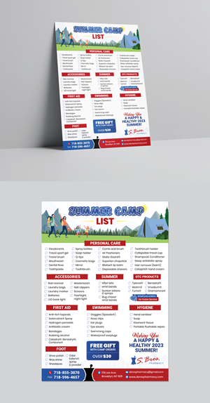 Diseño de Flyer por vcreatived para S Bros Pharmacy | Diseño #30578852