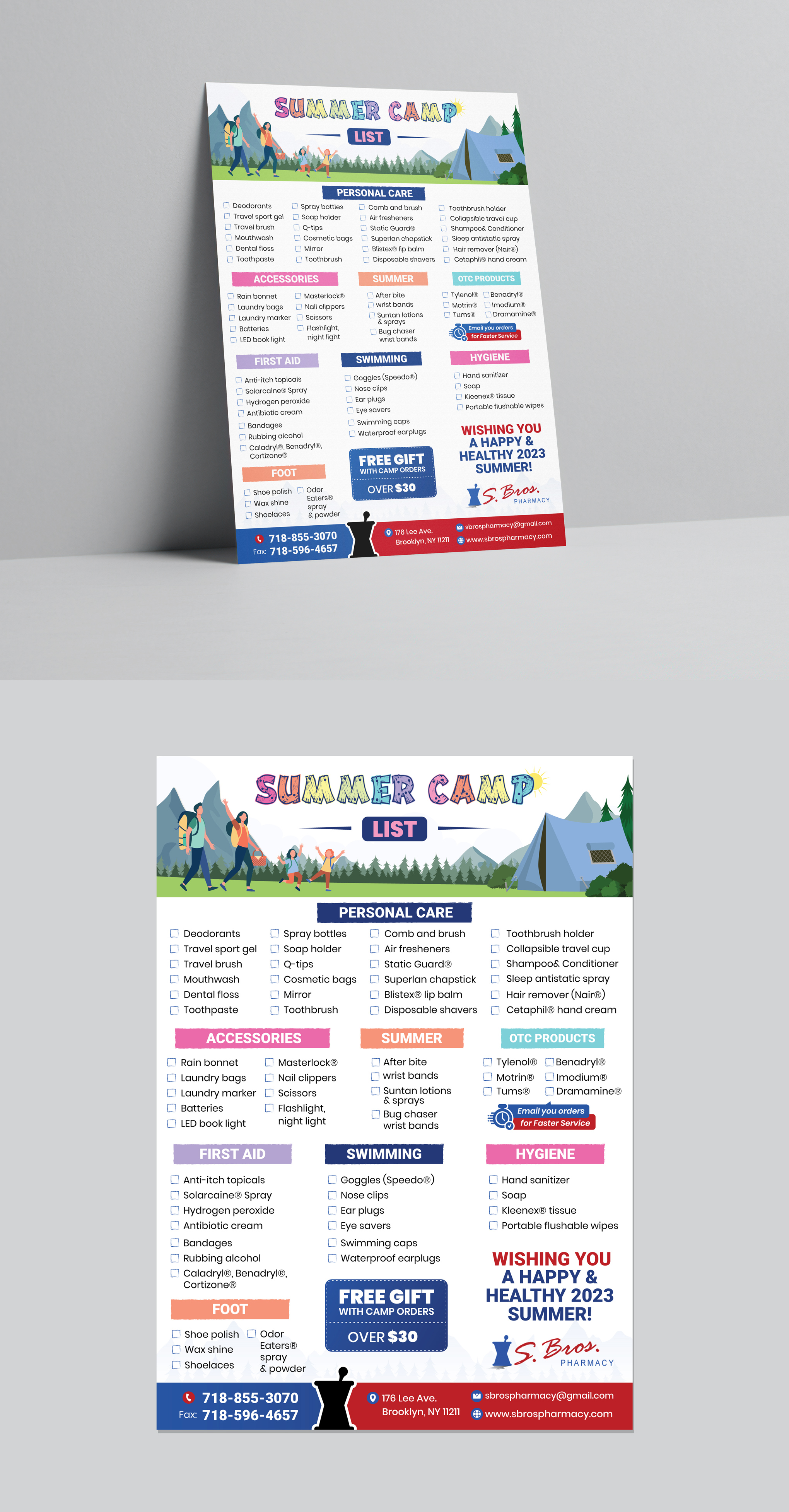 Flyer-Design von vcreatived für S Bros Pharmacy | Design #30578853