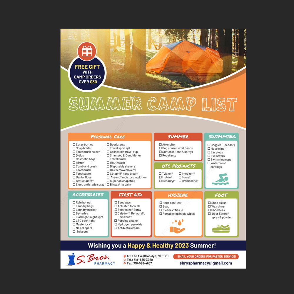 Flyer-Design von DA. für S Bros Pharmacy | Design #30577858