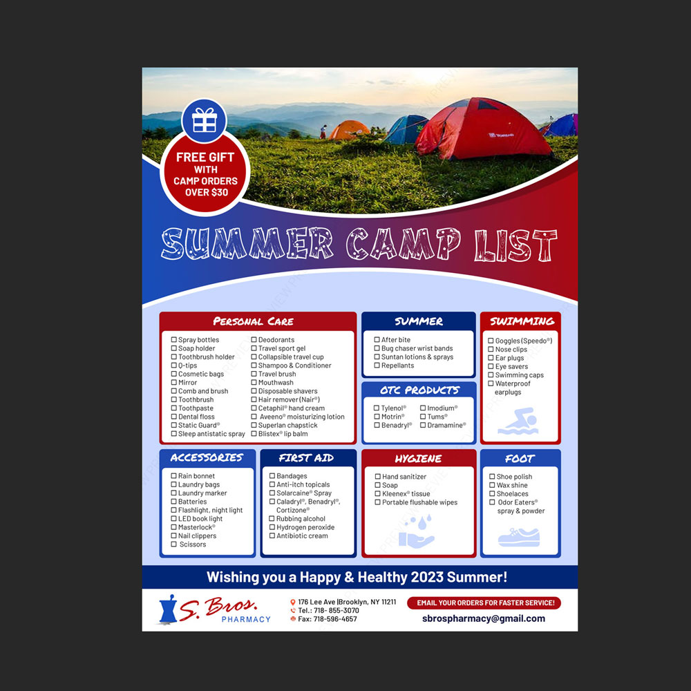 Flyer-Design von DA. für S Bros Pharmacy | Design #30577942