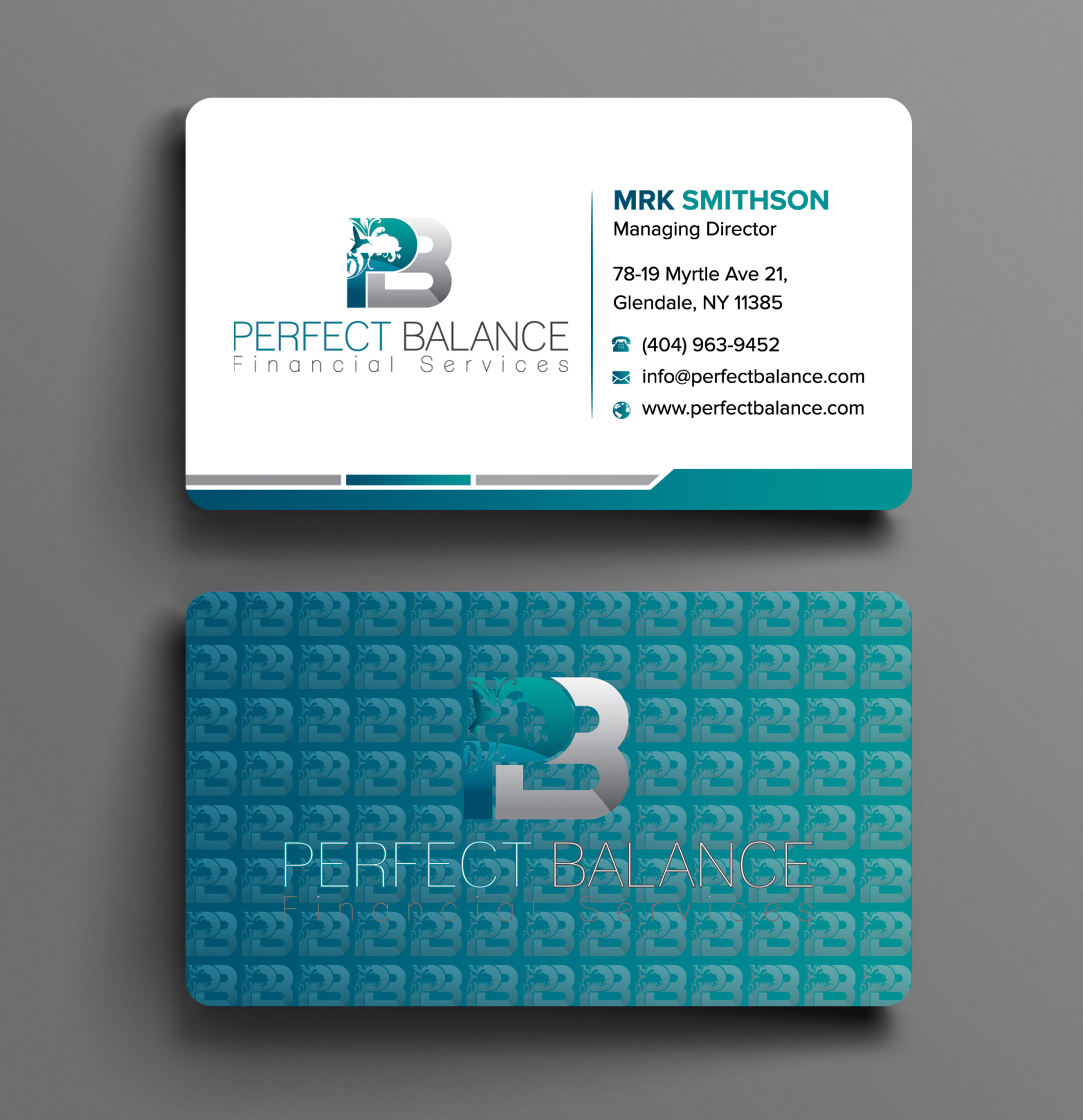 Business Card Design by sadikul islam for Perfect Balance Financial Services | Design #30579946