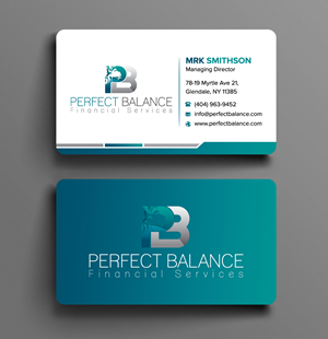 Business Card Design by sadikul islam for Perfect Balance Financial Services | Design: #30579947