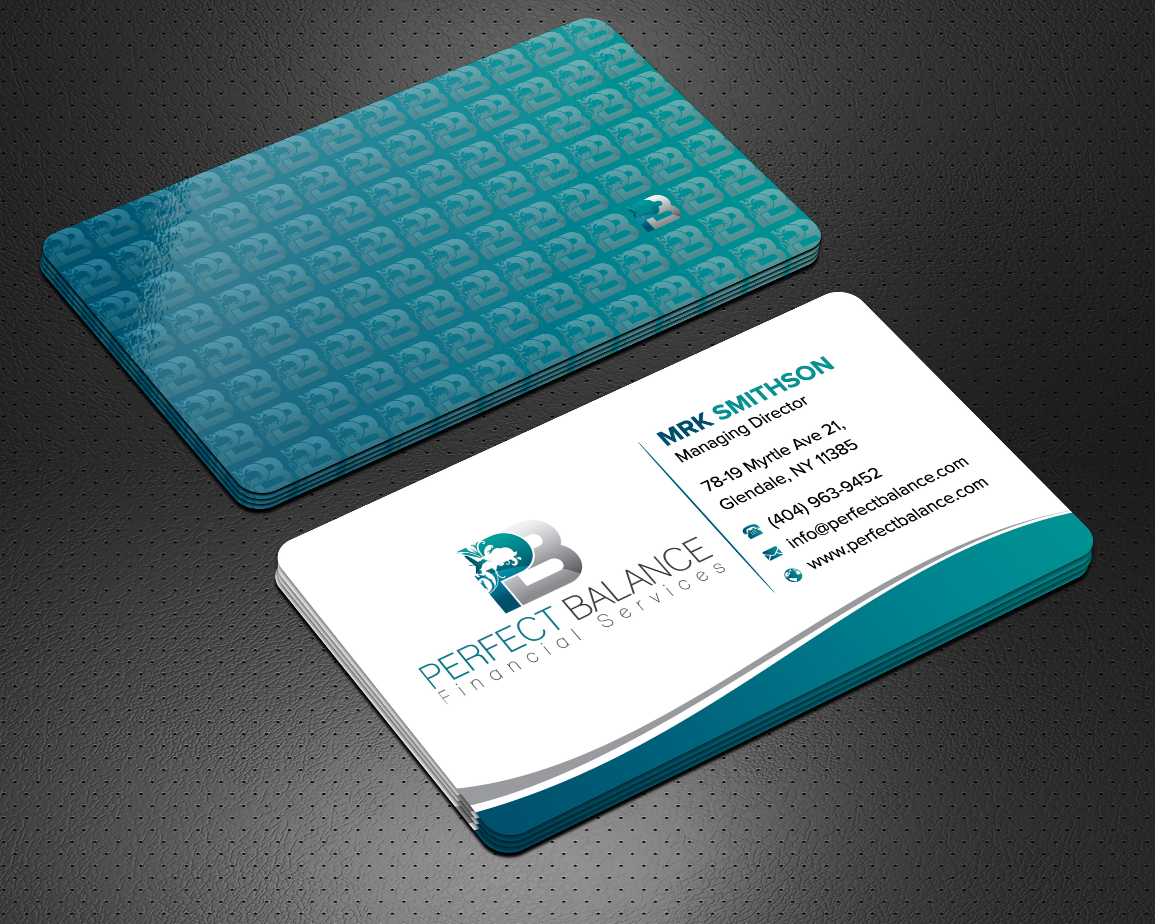 Business Card Design by sadikul islam for Perfect Balance Financial Services | Design #30580002