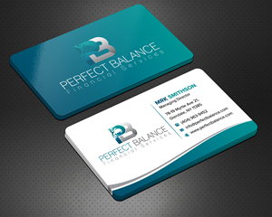 Business Card Design by sadikul islam for Perfect Balance Financial Services | Design: #30580003