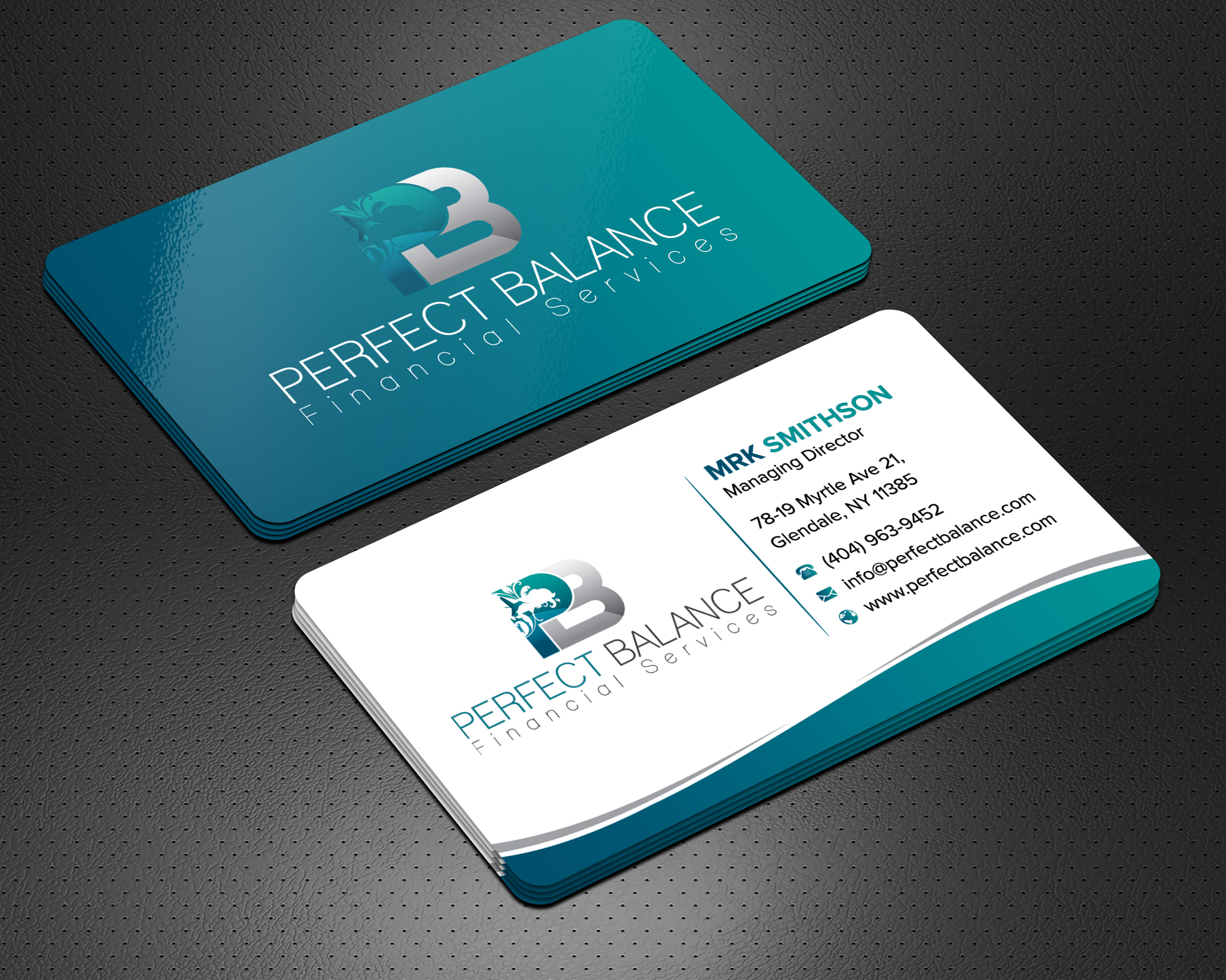 Business Card Design by sadikul islam for Perfect Balance Financial Services | Design #30581770