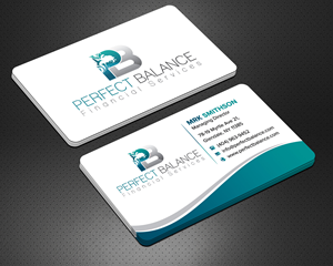 Business Card Design by sadikul islam for Perfect Balance Financial Services | Design: #30581812