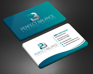 Business Card Design by sadikul islam for Perfect Balance Financial Services | Design: #30581813