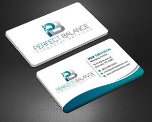 Business Card Design by sadikul islam for Perfect Balance Financial Services | Design: #30581828