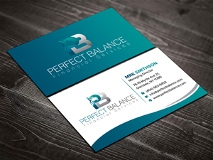 Business Card Design by sadikul islam for Perfect Balance Financial Services | Design: #30581829