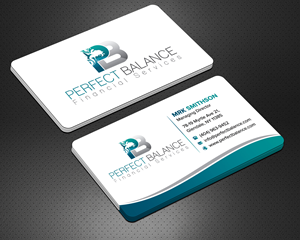 Business Card Design by sadikul islam for Perfect Balance Financial Services | Design: #30581832