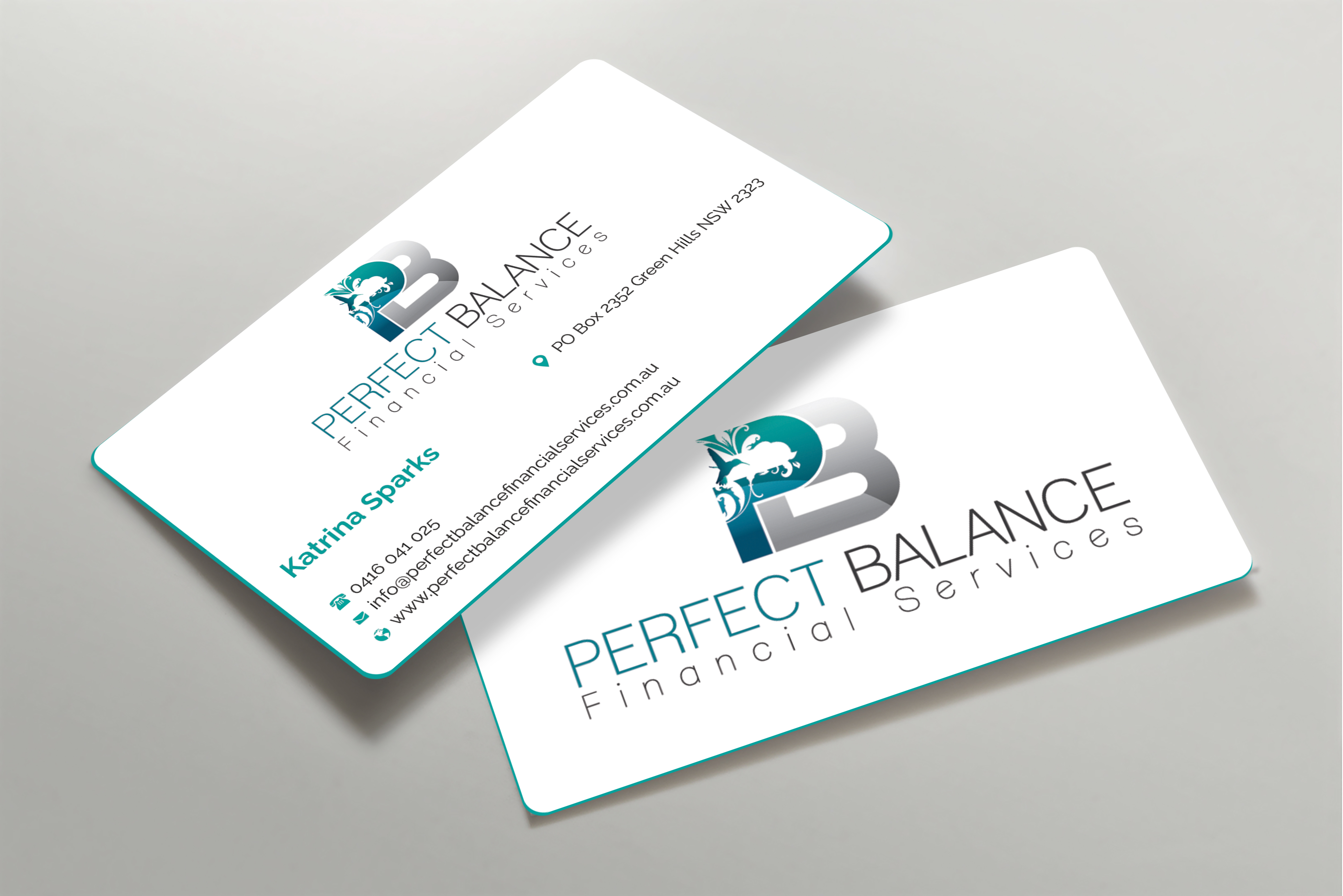 Business Card Design by Expert Bappy for Perfect Balance Financial Services | Design #30590138