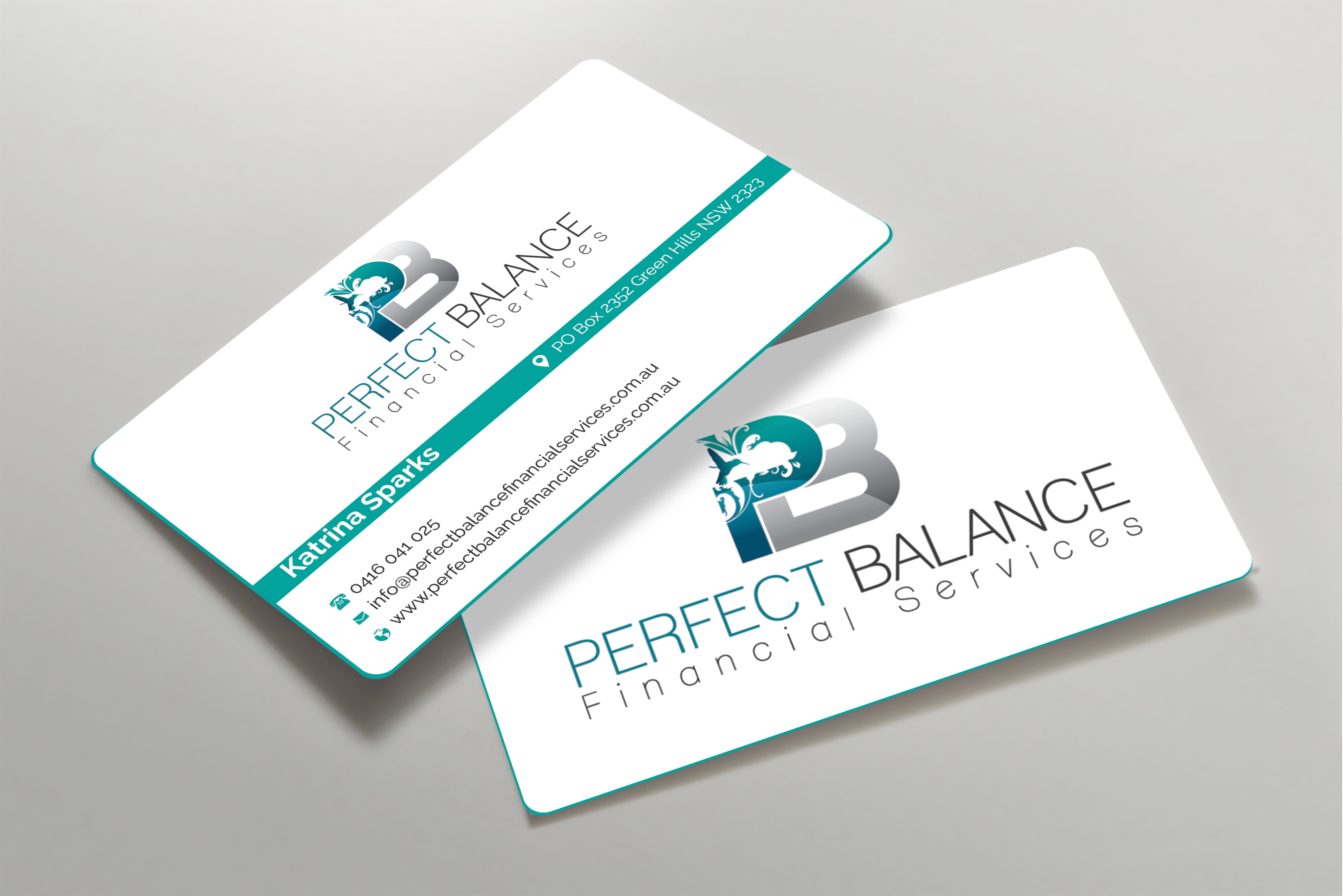 Business Card Design by Expert Bappy for Perfect Balance Financial Services | Design #30590152