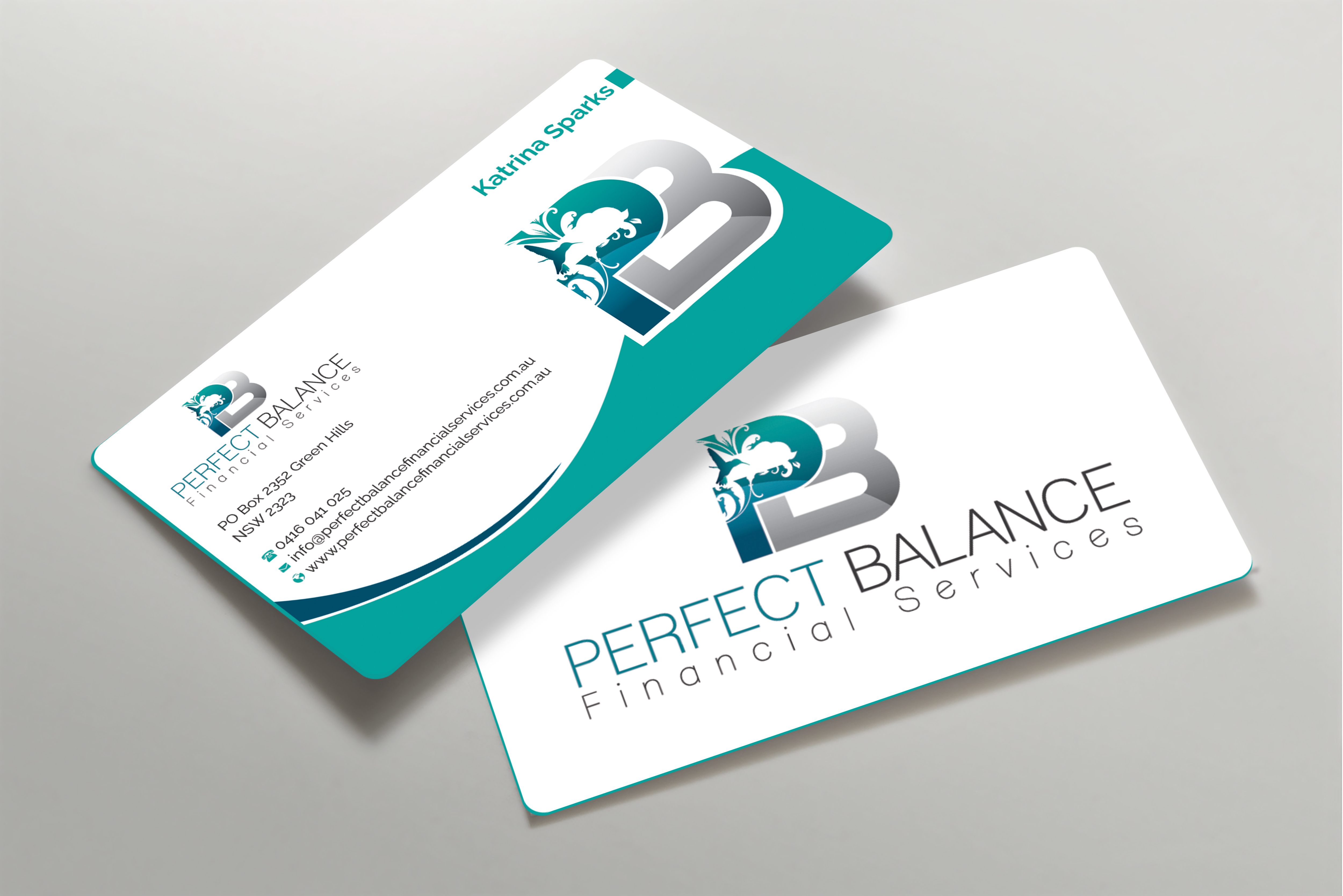Business Card Design by Expert Bappy for Perfect Balance Financial Services | Design #30595135